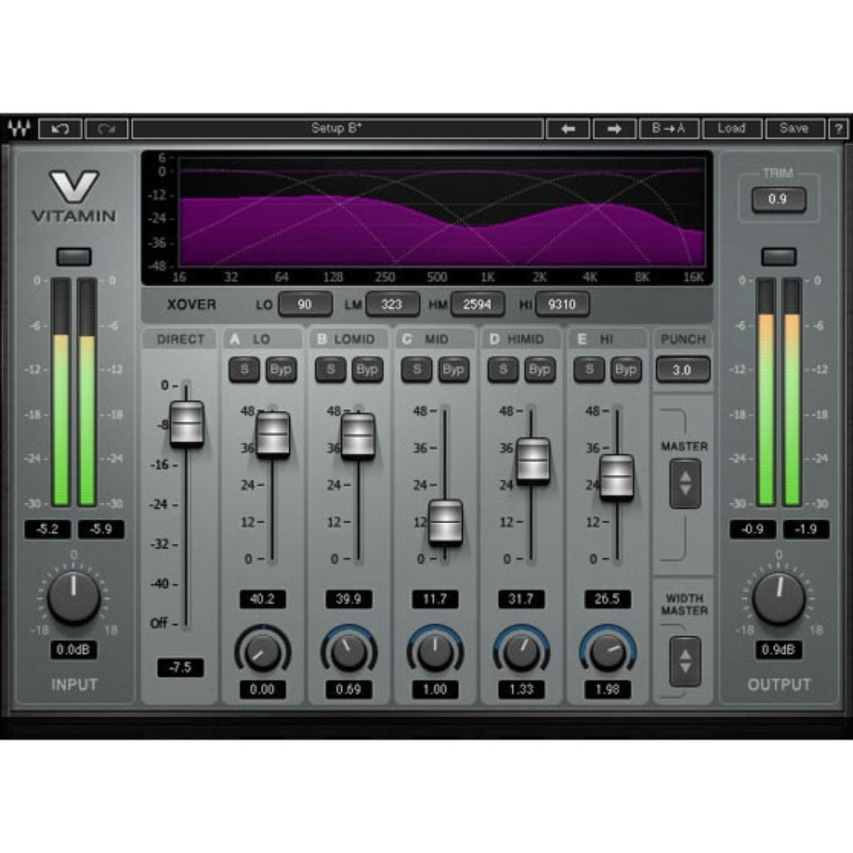 Waves Vitamin Sonic Enhancer Plug-in