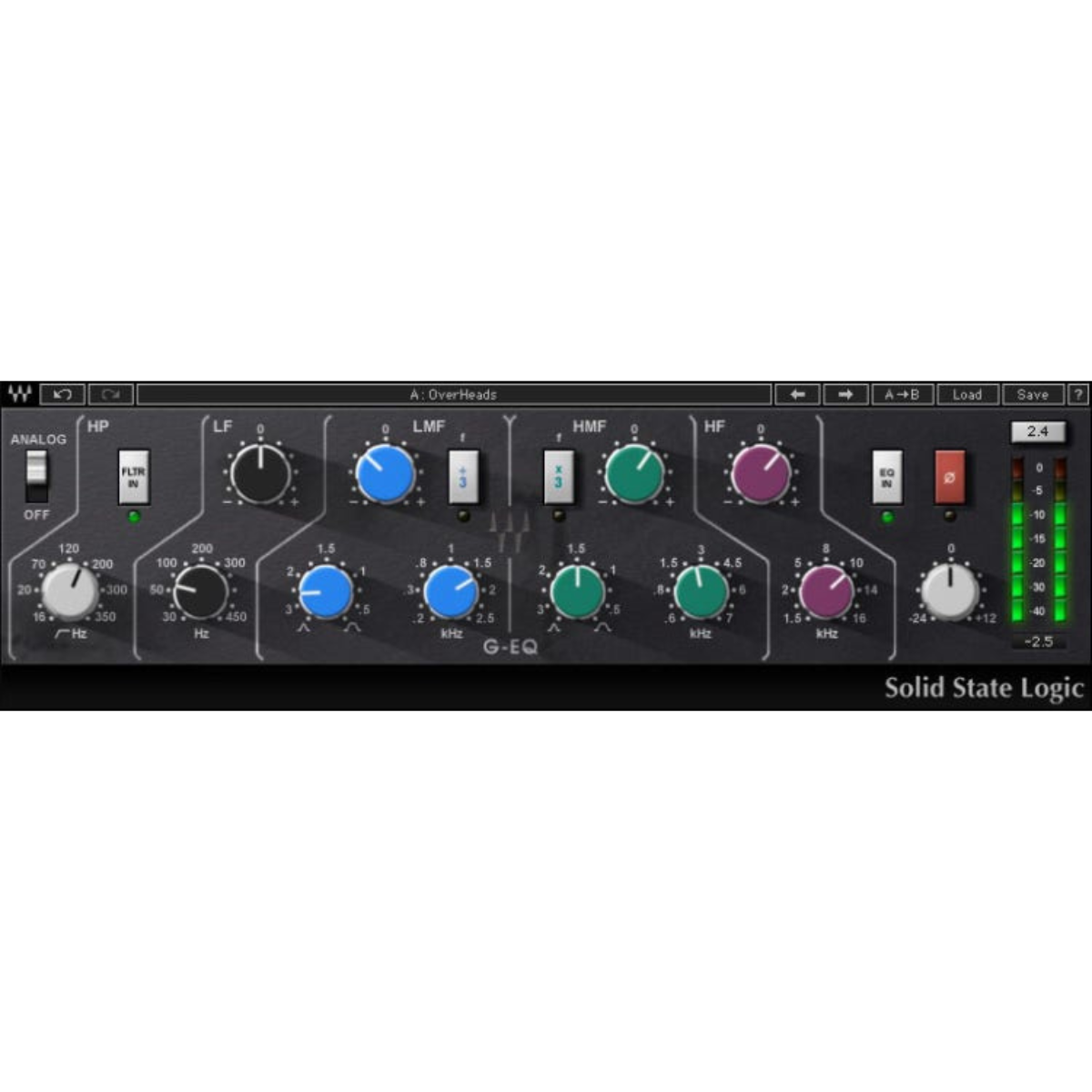Waves SSL G-Equalizer EQ  Plug-in
