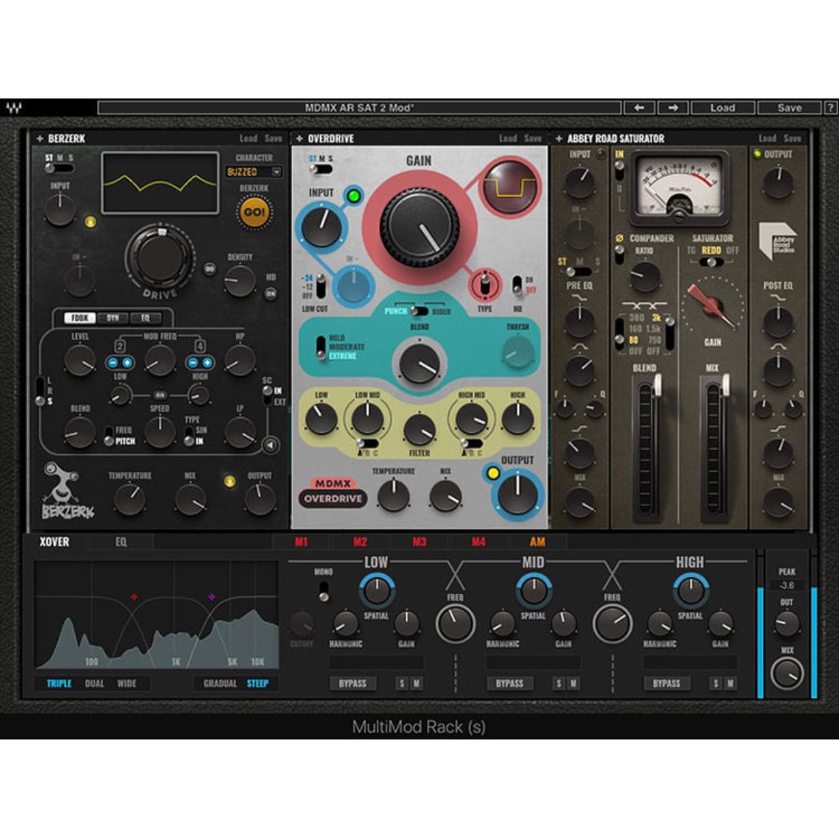Waves MultiMod Rack Plug-in