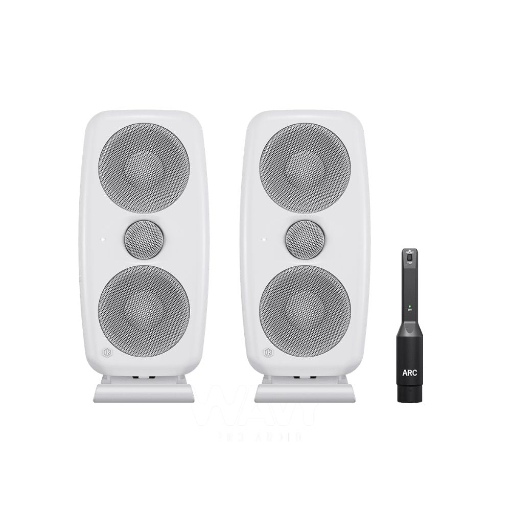 IK Multimedia iLoud MTM MKII Powered Studio Monitor Pair - White