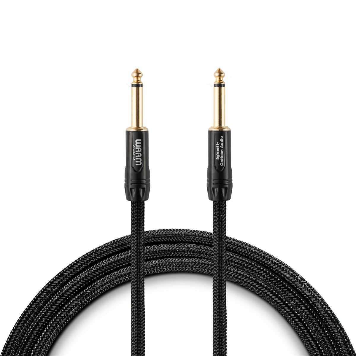 Warm Audio Prem-TS-25' Premier Gold Straight to Straight Instrument Cable - 25-foot