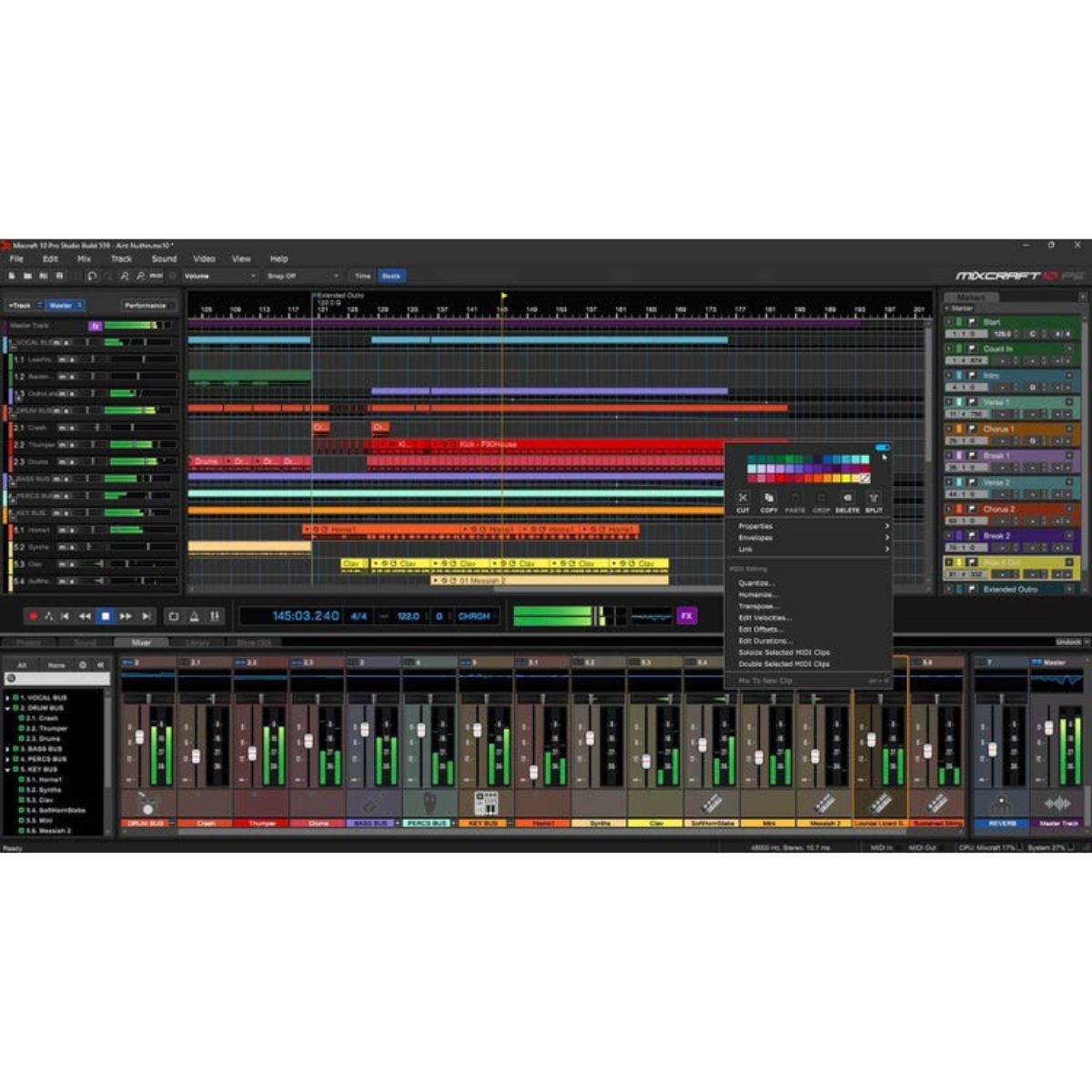 Acoustica Mixcraft 10.5 Pro Studio