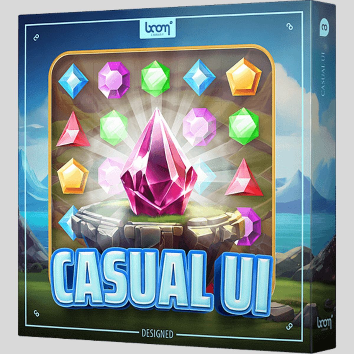 BOOM Library Casual UI DESIGNED Sound Effects Library