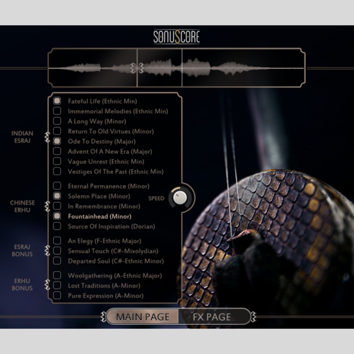 BOOM Library Esraj & Erhu - Ethnic String Phrases