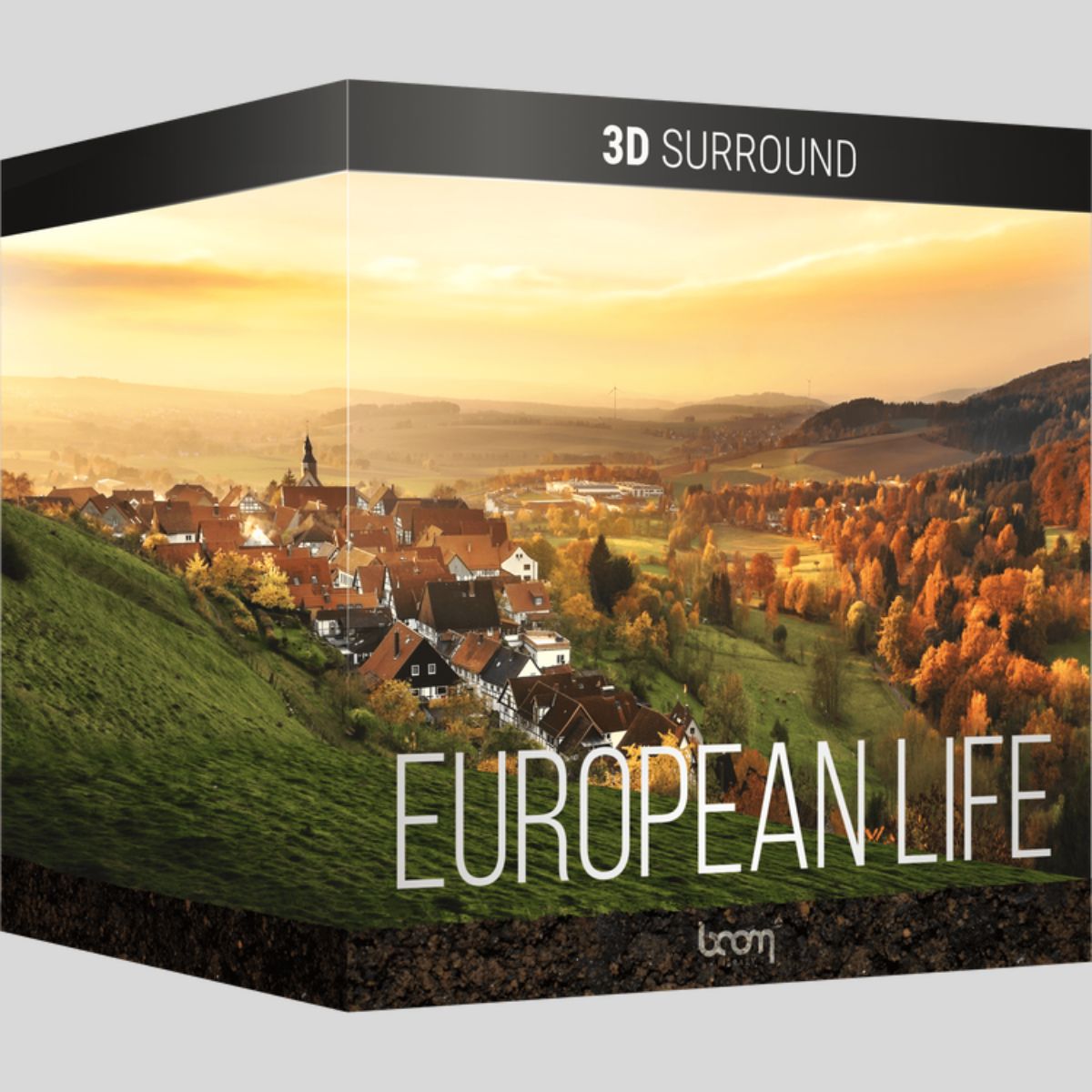 BOOM Library European Life Stereo Amp SURROUND Sound Effects Library