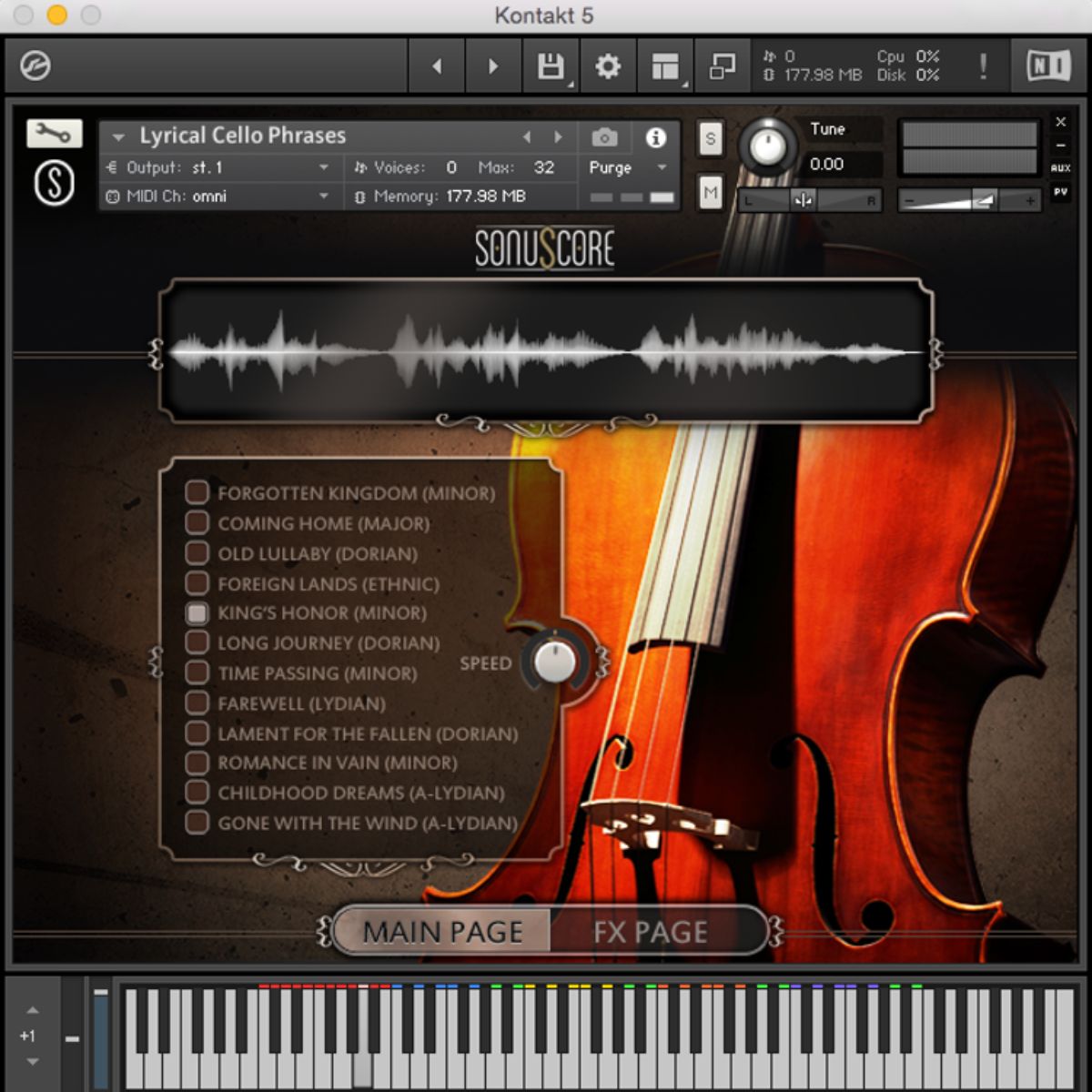 BOOM Library Lyrical Cello Phrases