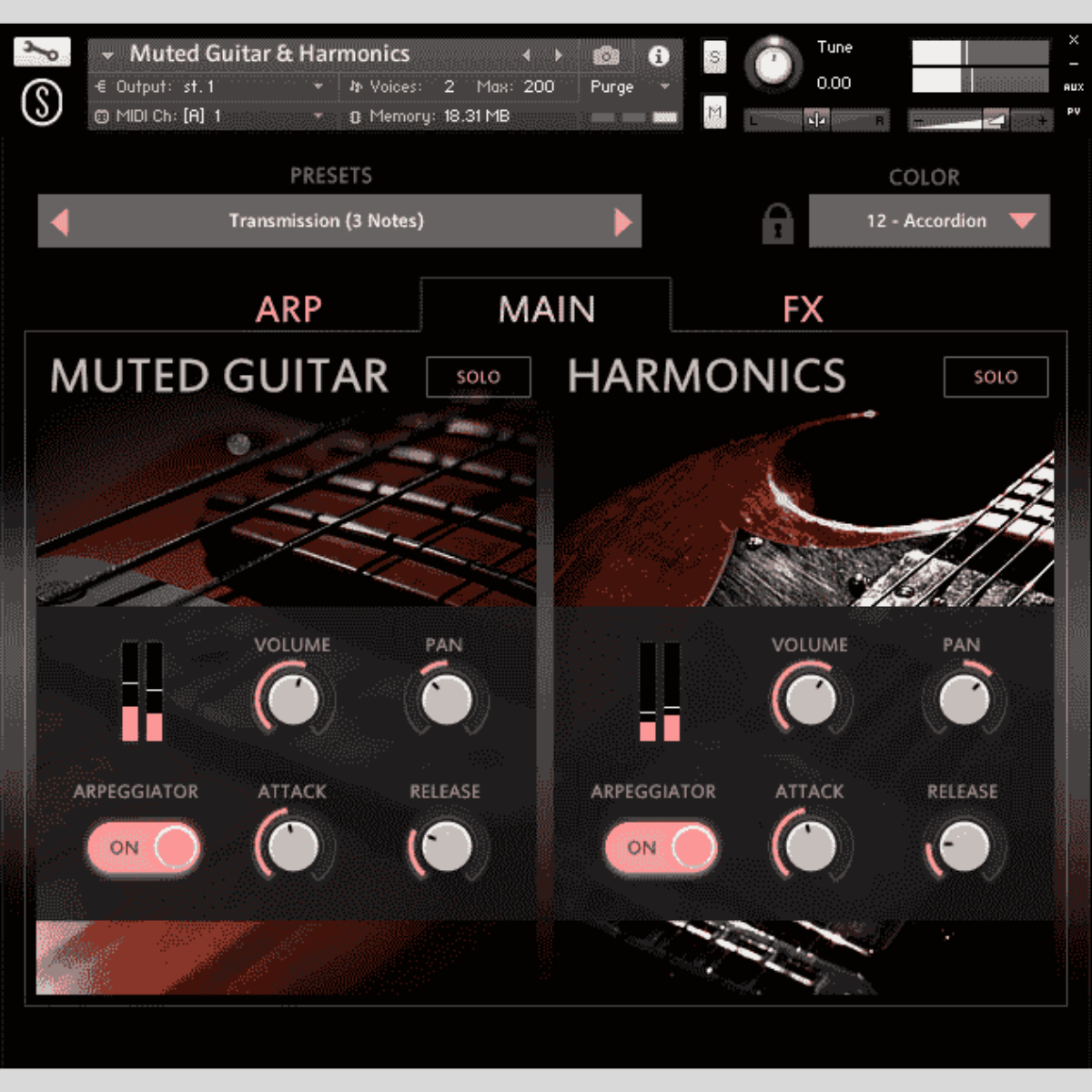 BOOM Library Origins Vol.6: Muted Guitar & Harmonics