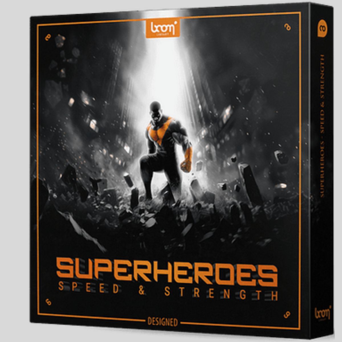 BOOM Library Superheroes Spe & Str - DESIGNED Sound Effects Library