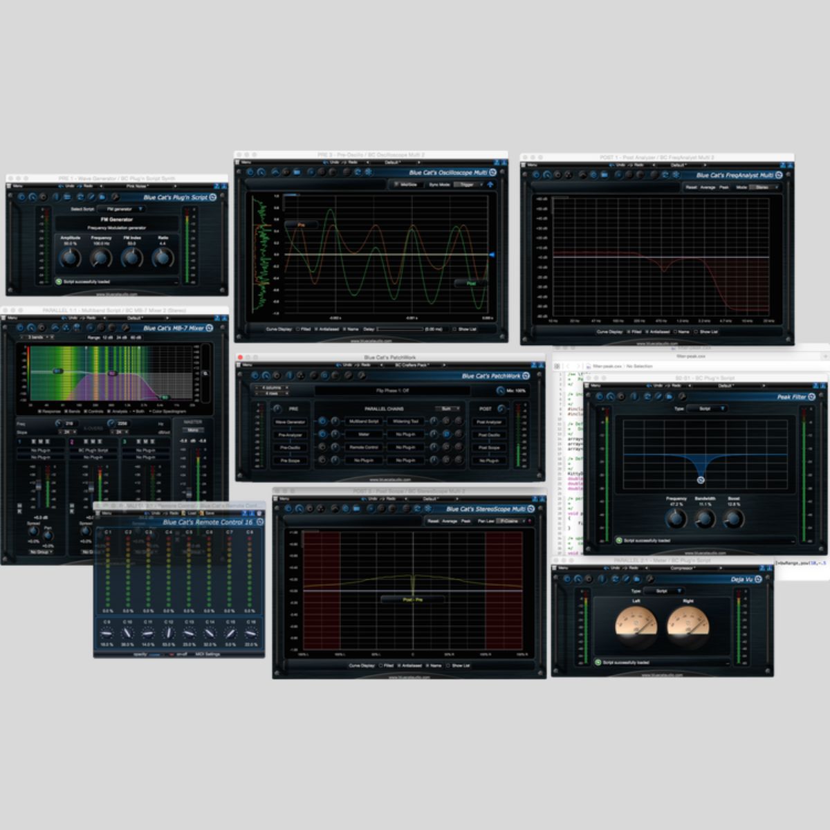 Blue Cat Audio Crafters Pack Creative Effects Plug-in Bundle
