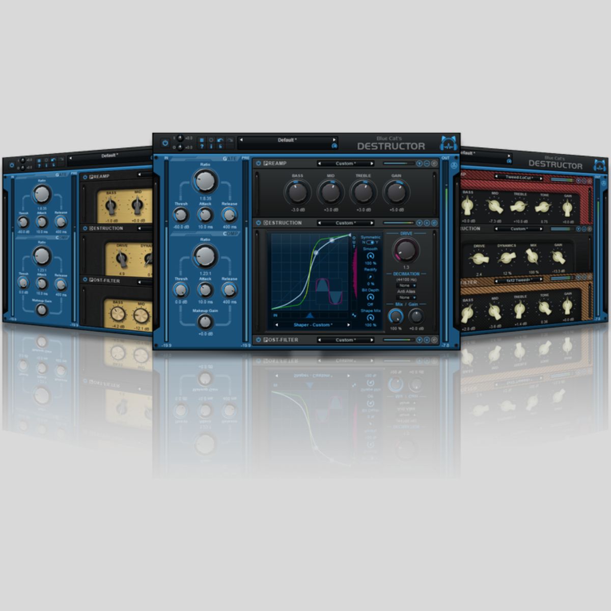 Blue Cat Audio Destructor 2 Distortion and Amp Simulation Plug-in