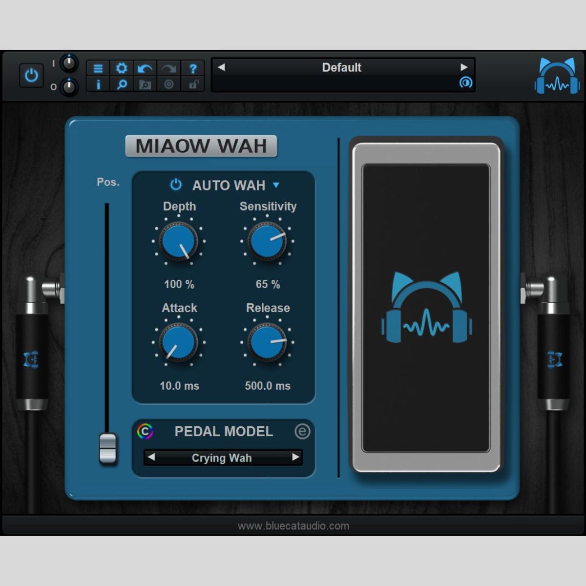 Blue Cat Audio Miaow Wah Auto Wah Plug-in