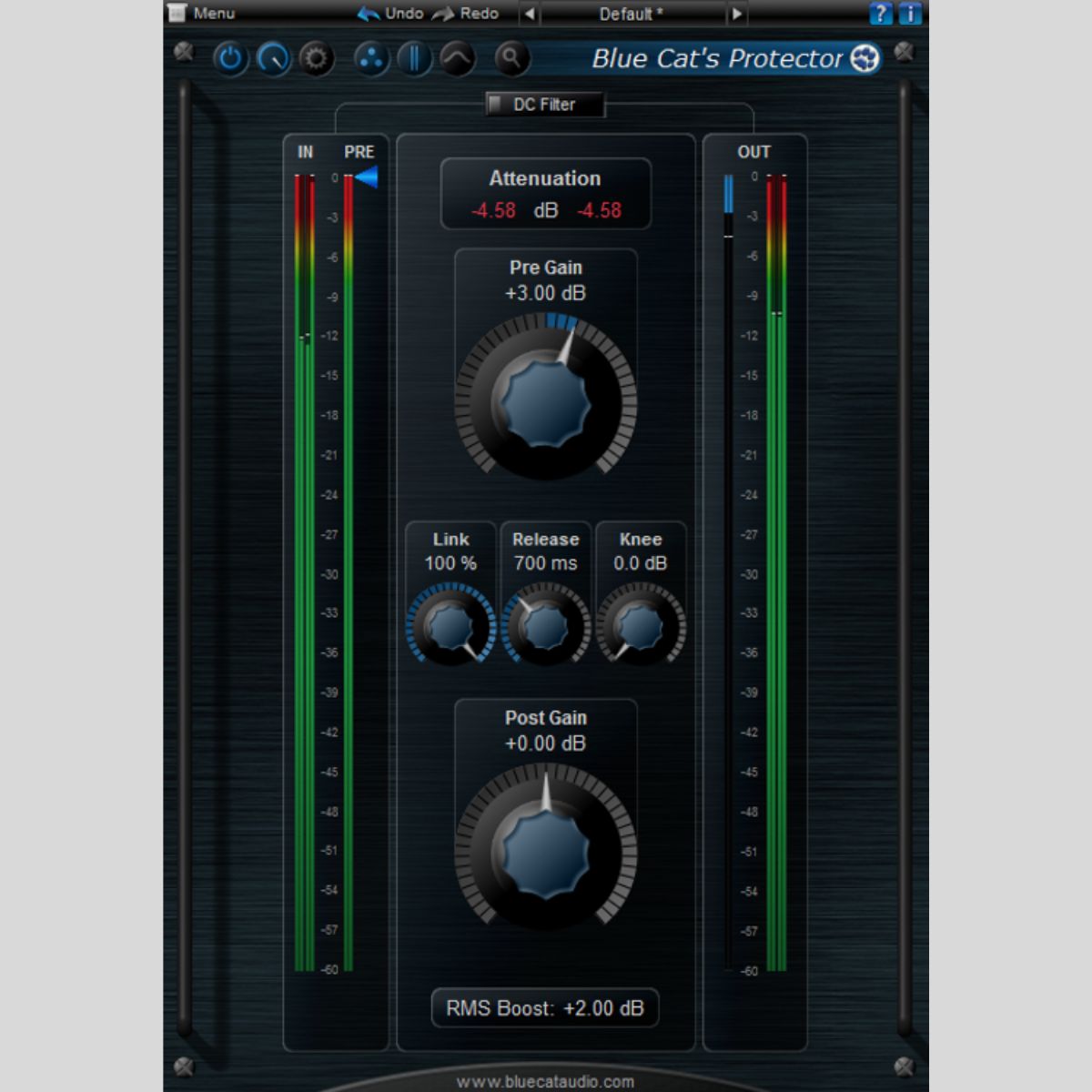 Blue Cat Audio Protector Brickwall Limiter Plug-in