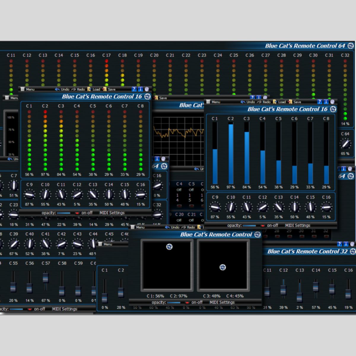 Blue Cat Audio Remote Control MIDI and Automation Plug-in