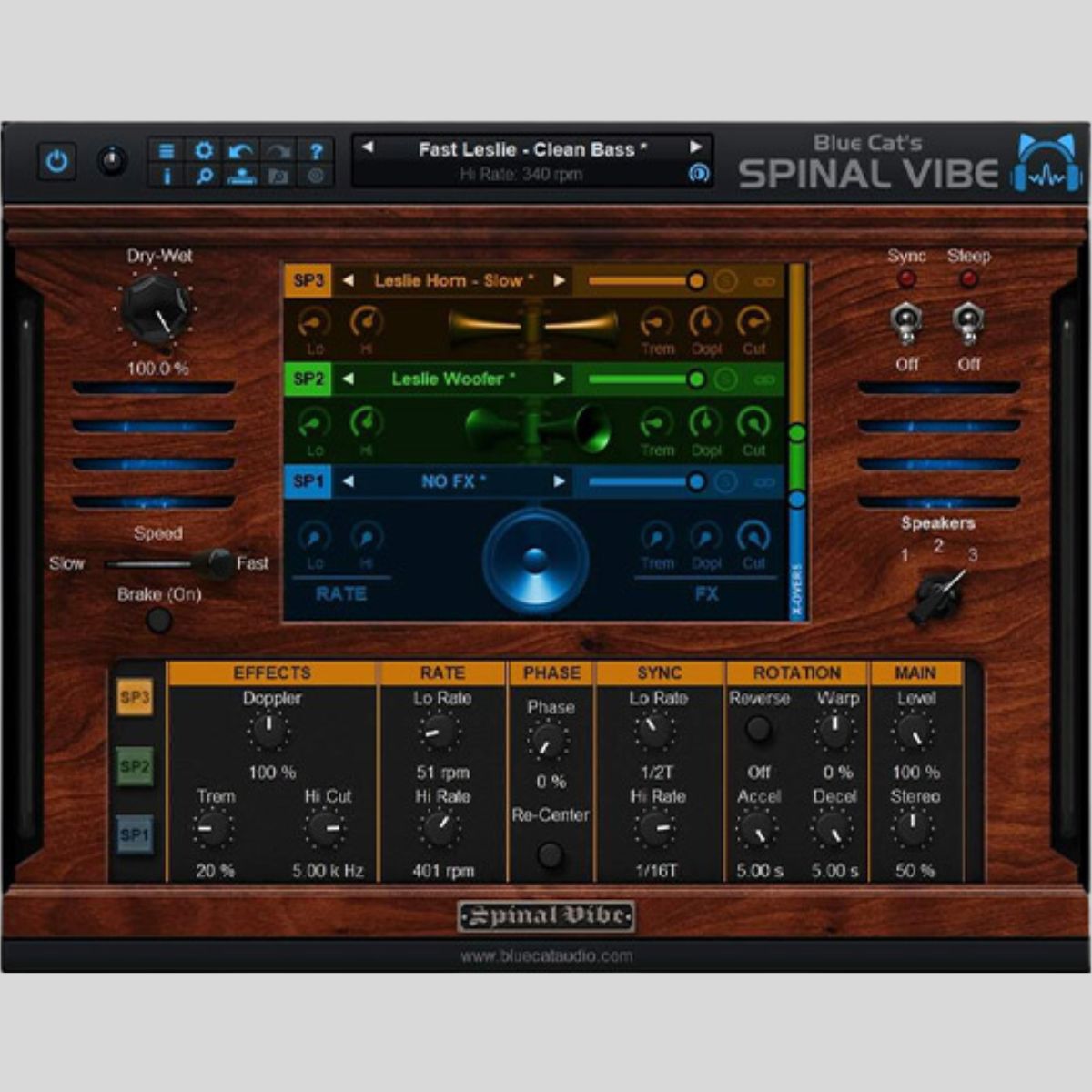 Blue Cat Audio Spinal Vibe Vibe Modulation Plug-in