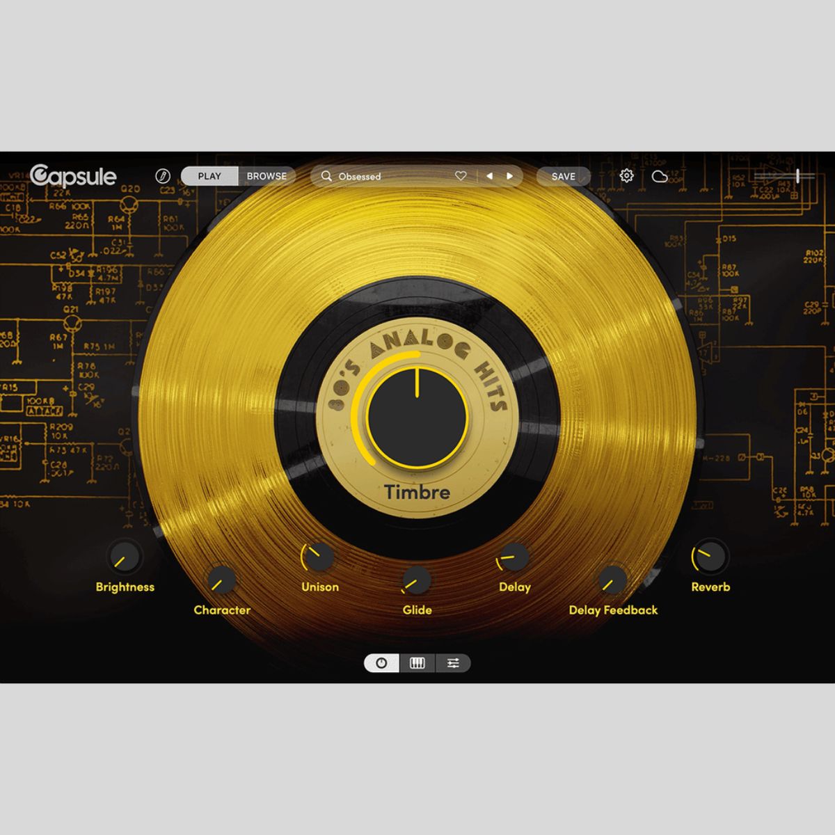 Capsule Audio 80s Analog Hits Virtual Instrument