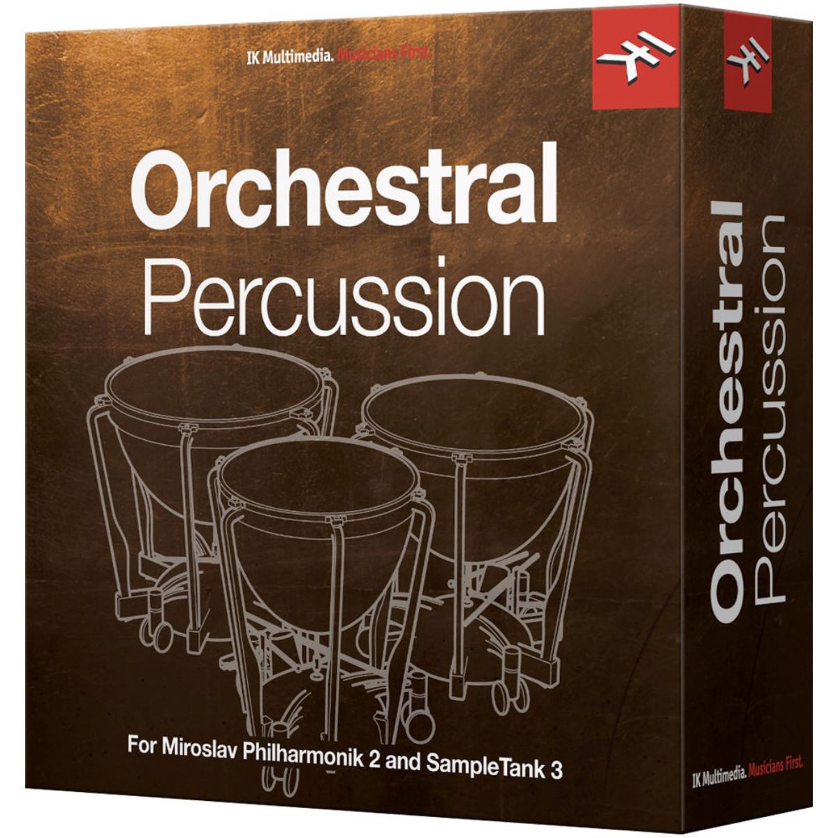 IK Multimedia Orchestral Percussion - Virtual Instrument for Miroslav Philharmonik 2 & SampleTank 3 (Download)