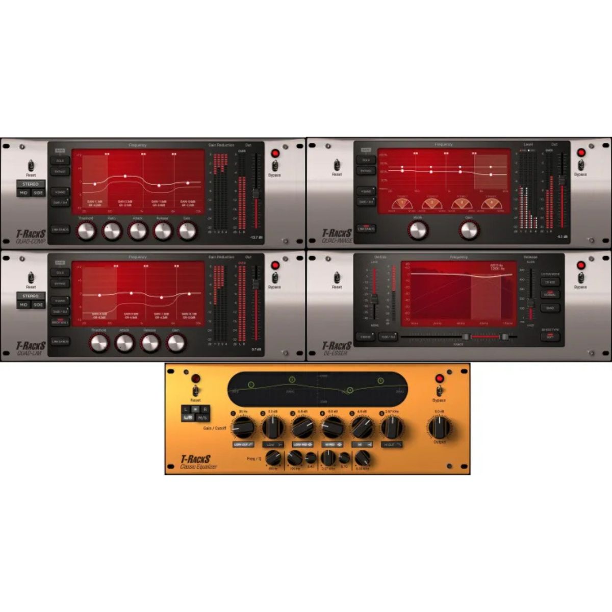 IK Multimedia T-RackS Multiband Series Software Plug-in Suite