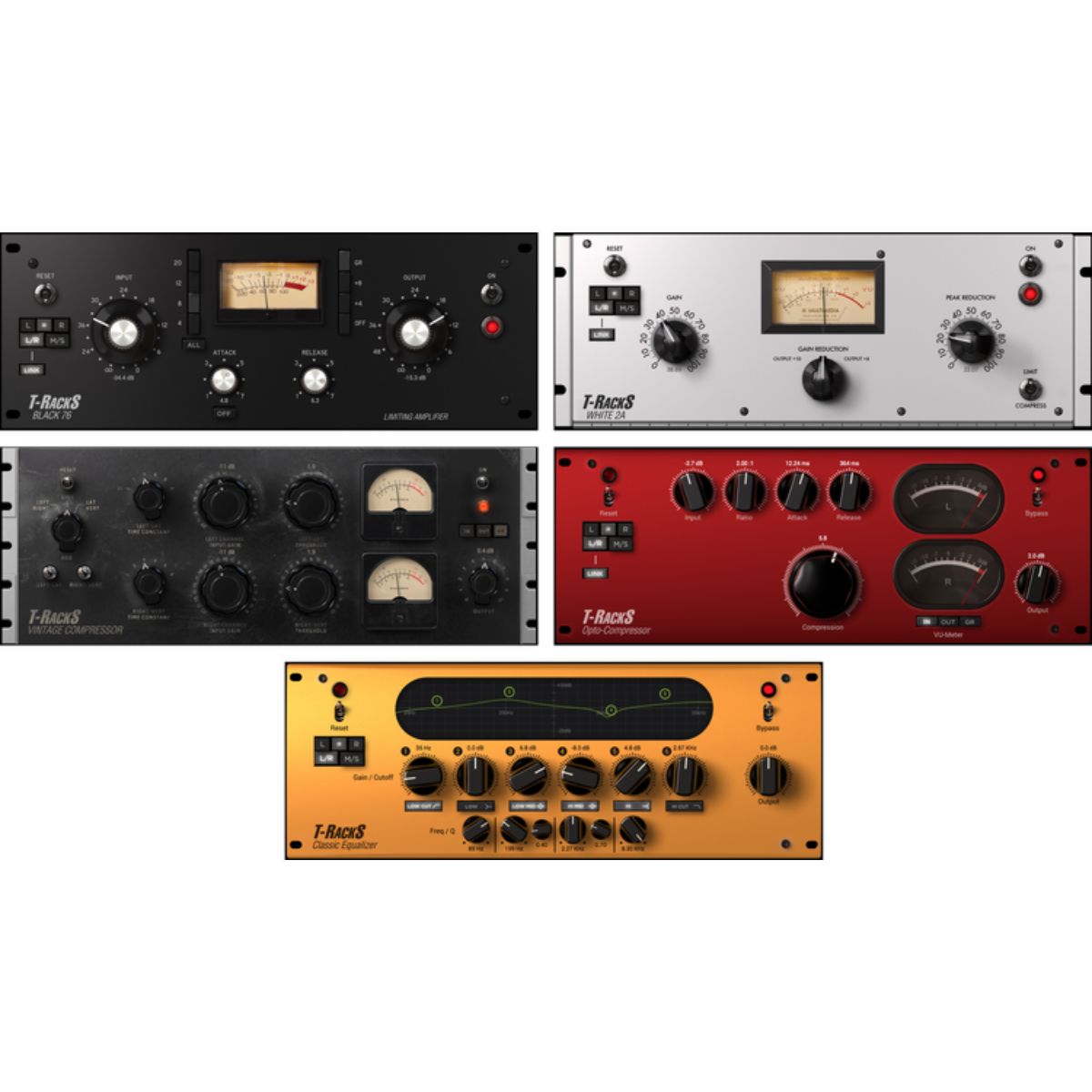 IK Multimedia T-RackS Vintage Compressor Plug-in Bundle
