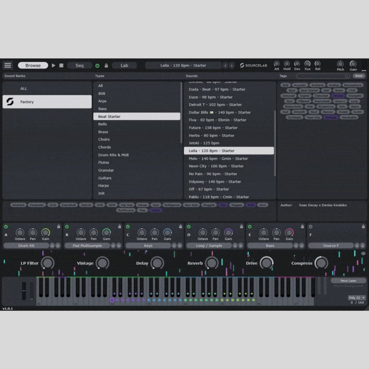 Initial Audio SourceLab Sampling and Sound Design Plug-in