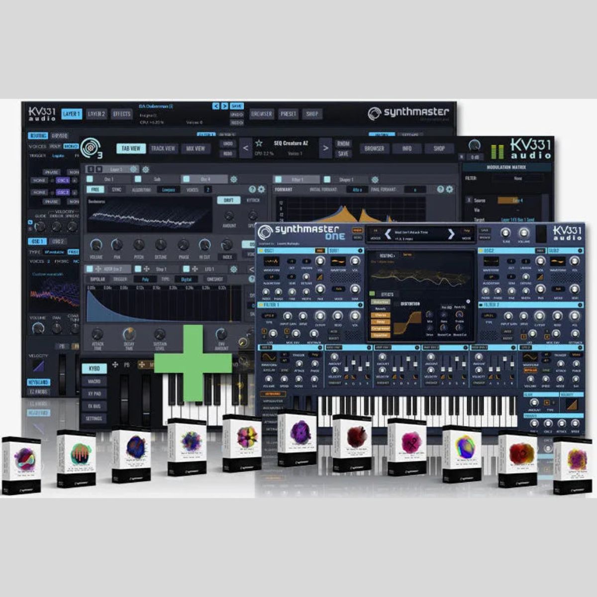 KV331 Audio SynthMaster Everything Bundle Upgrade from SynthMaster 3