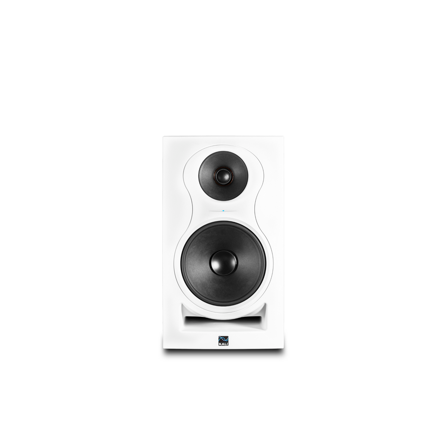Kali Audio IN-8 V2 8-inch Powered Studio Monitor - White Wavy Pro Audio