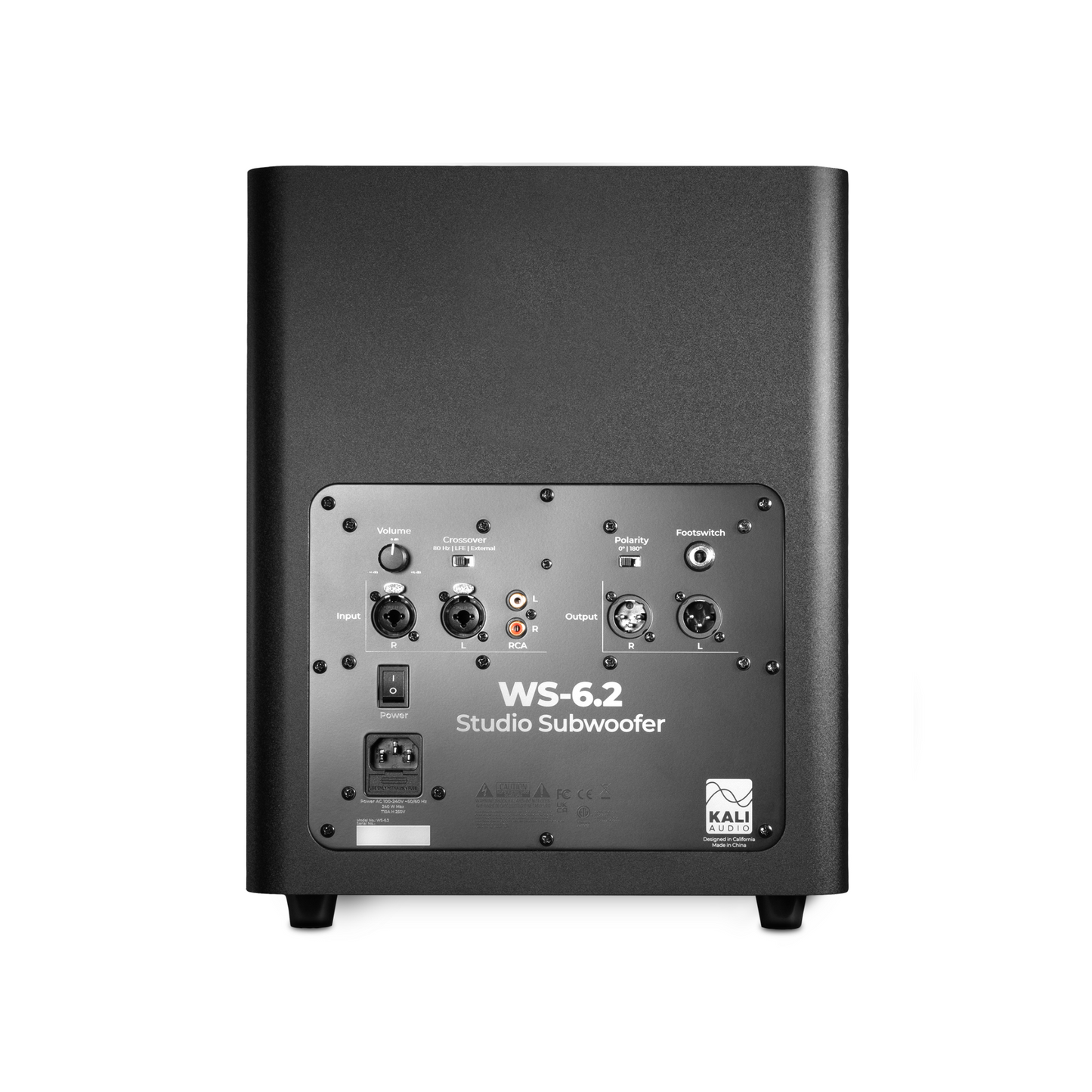 Kali Audio WS-6.2 Dual 6.5-inch Powered Subwoofer Wavy Pro Audio