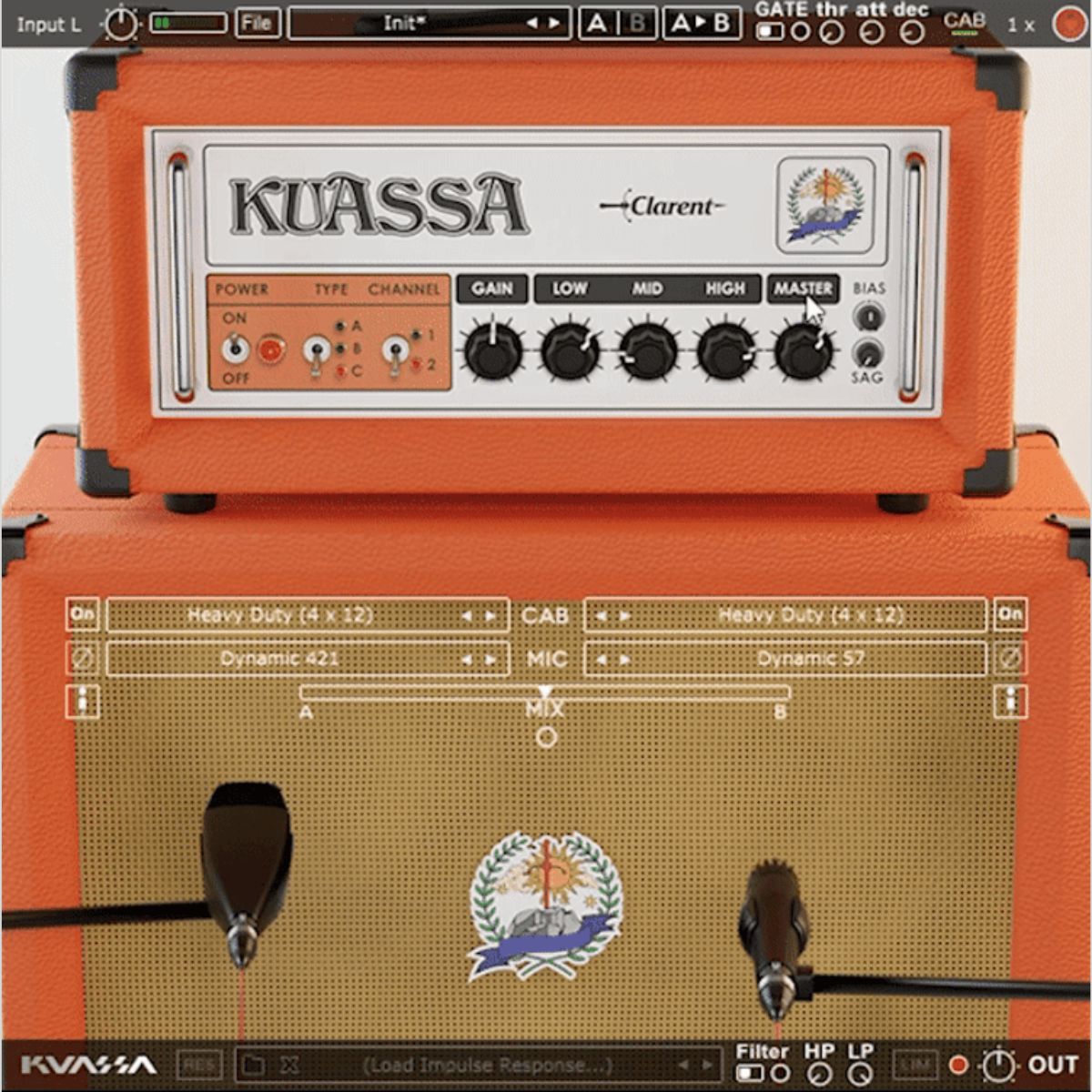 Kuassa Amplifikation Clarent Amp and Effects Plug-in