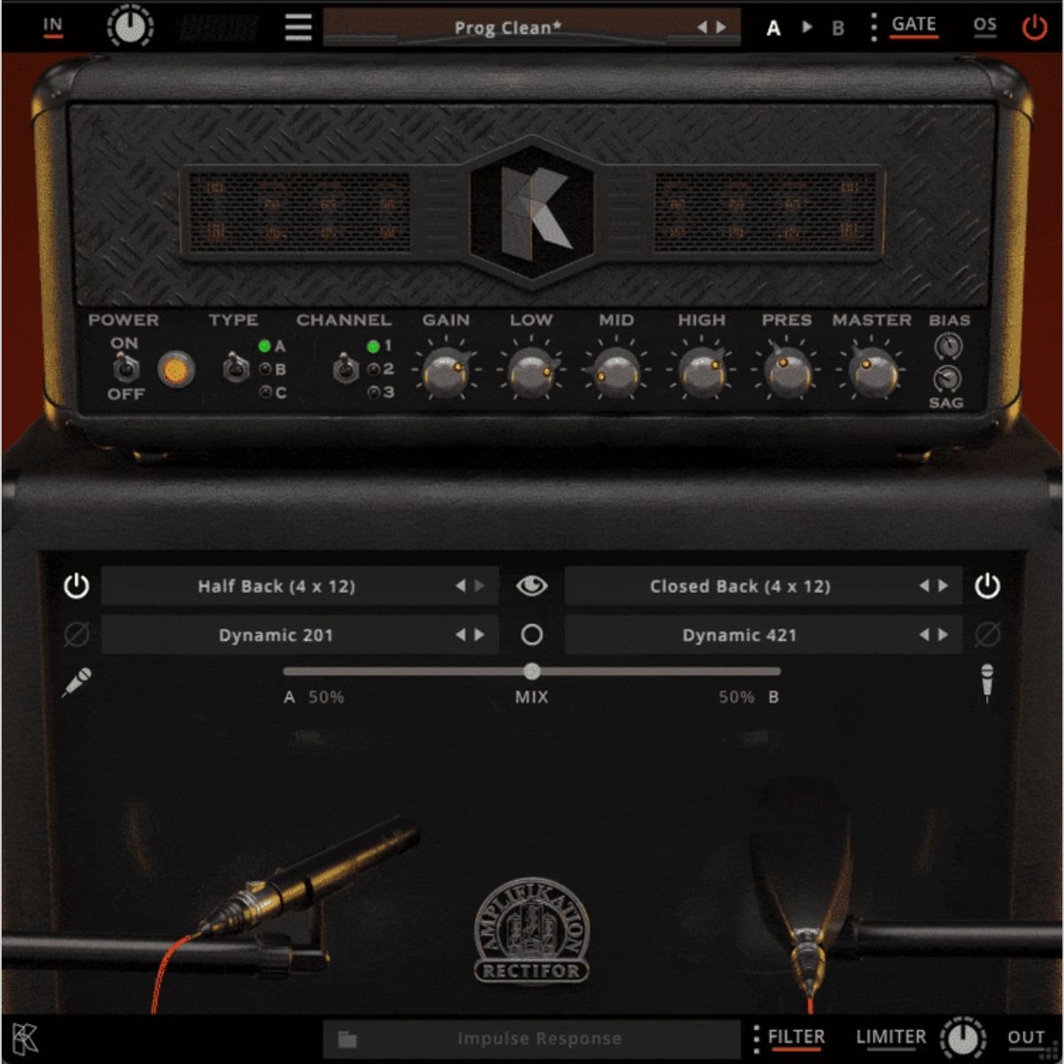 Kuassa Amplifikation Rectifor Amp and Effects Plug-in