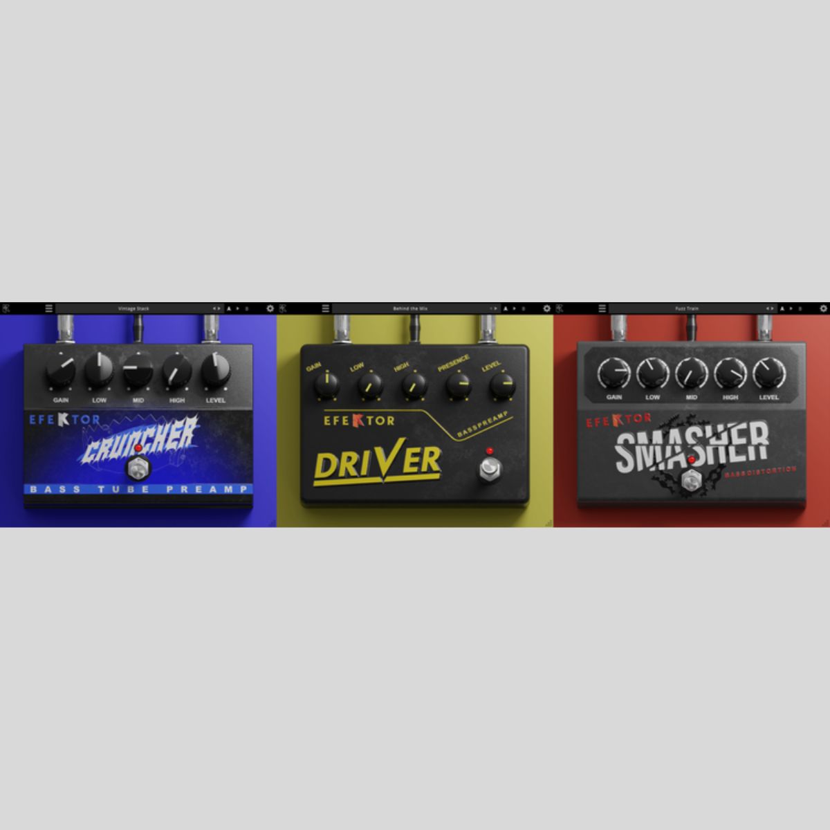Kuassa Efektor Bass Distortion Bundle Plug-in Bundle