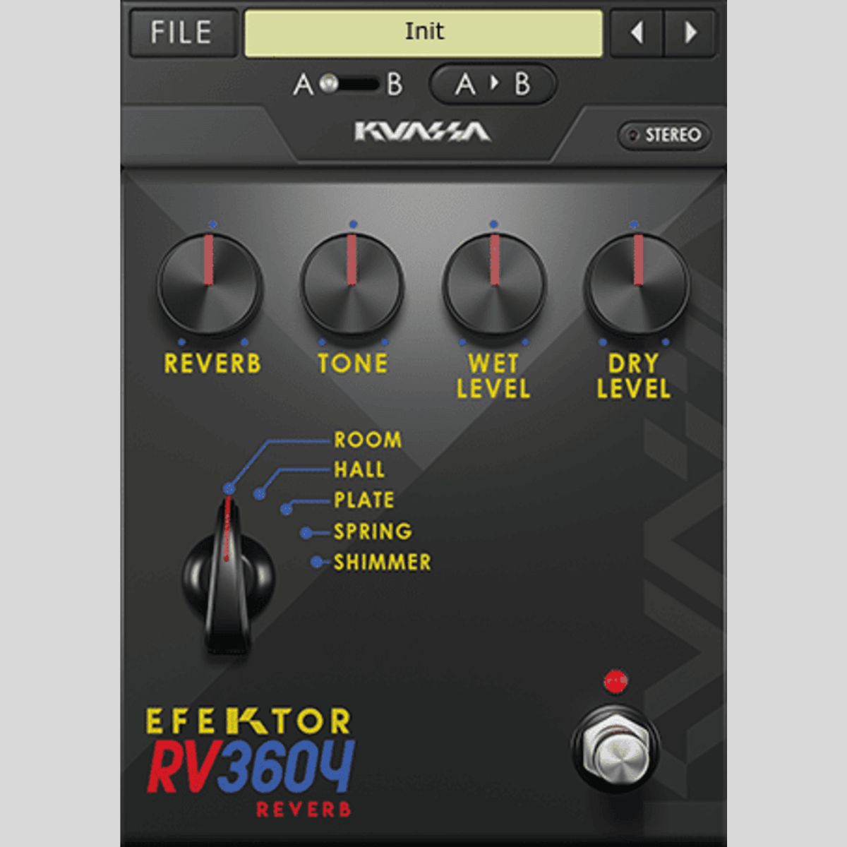 Kuassa Efektor RV3604 Reverb Reverb Plug-in