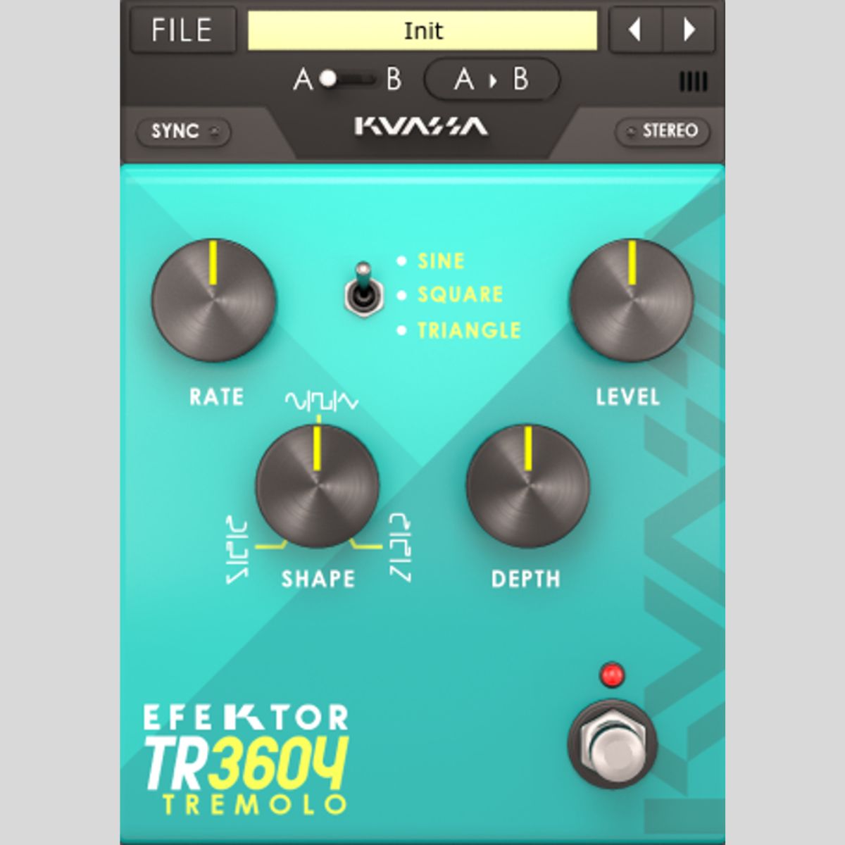 Kuassa Efektor TR3604 Tremolo Modulation Plug-in