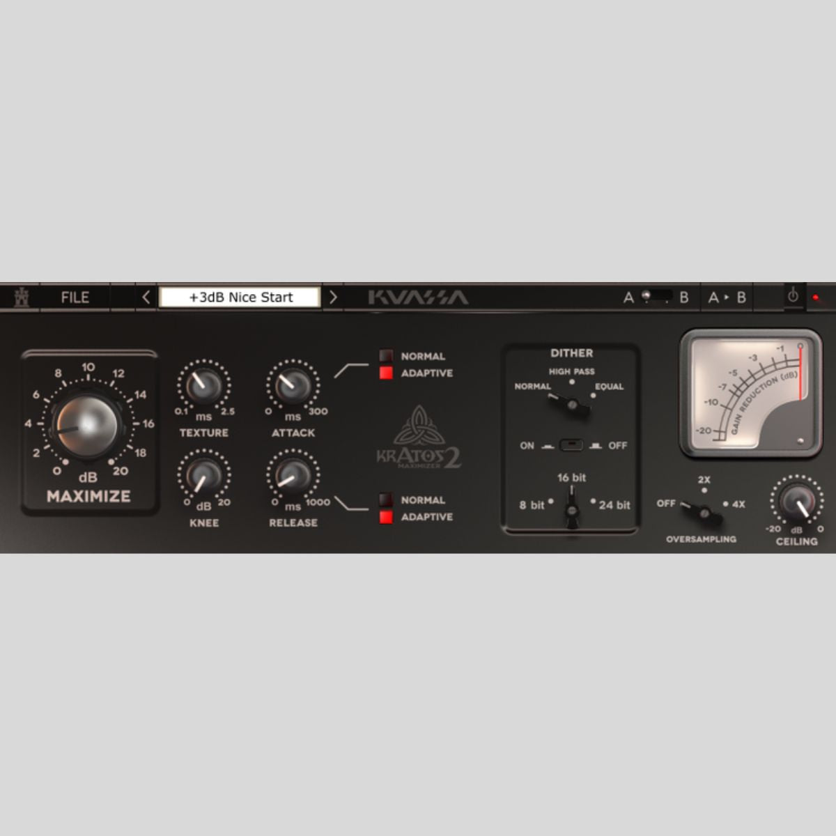 Kuassa Kratos 2 Maximizer Mastering Plug-in
