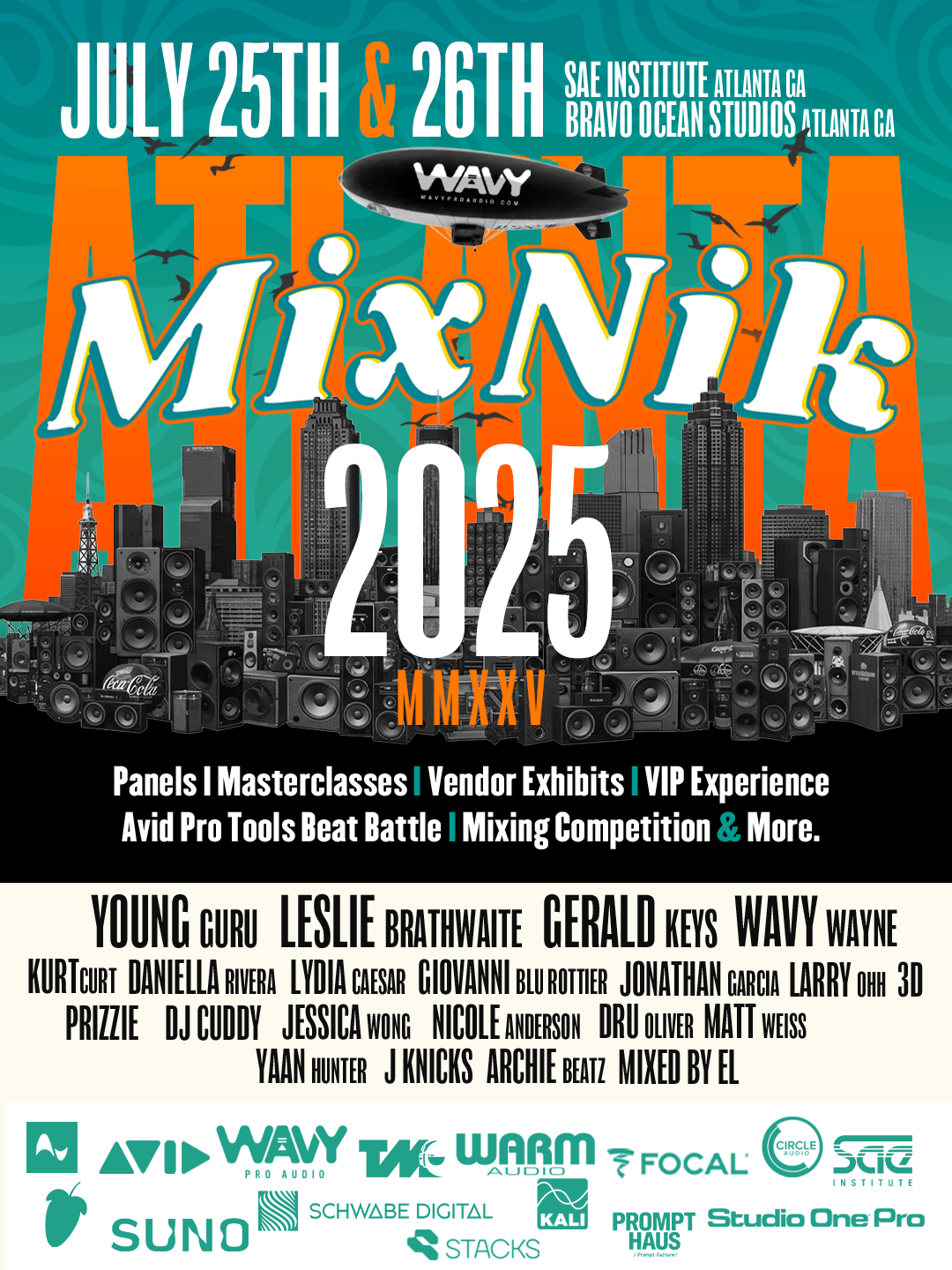 MixNik 2025 July 25-26, 2025 Platinum Admission Ticket