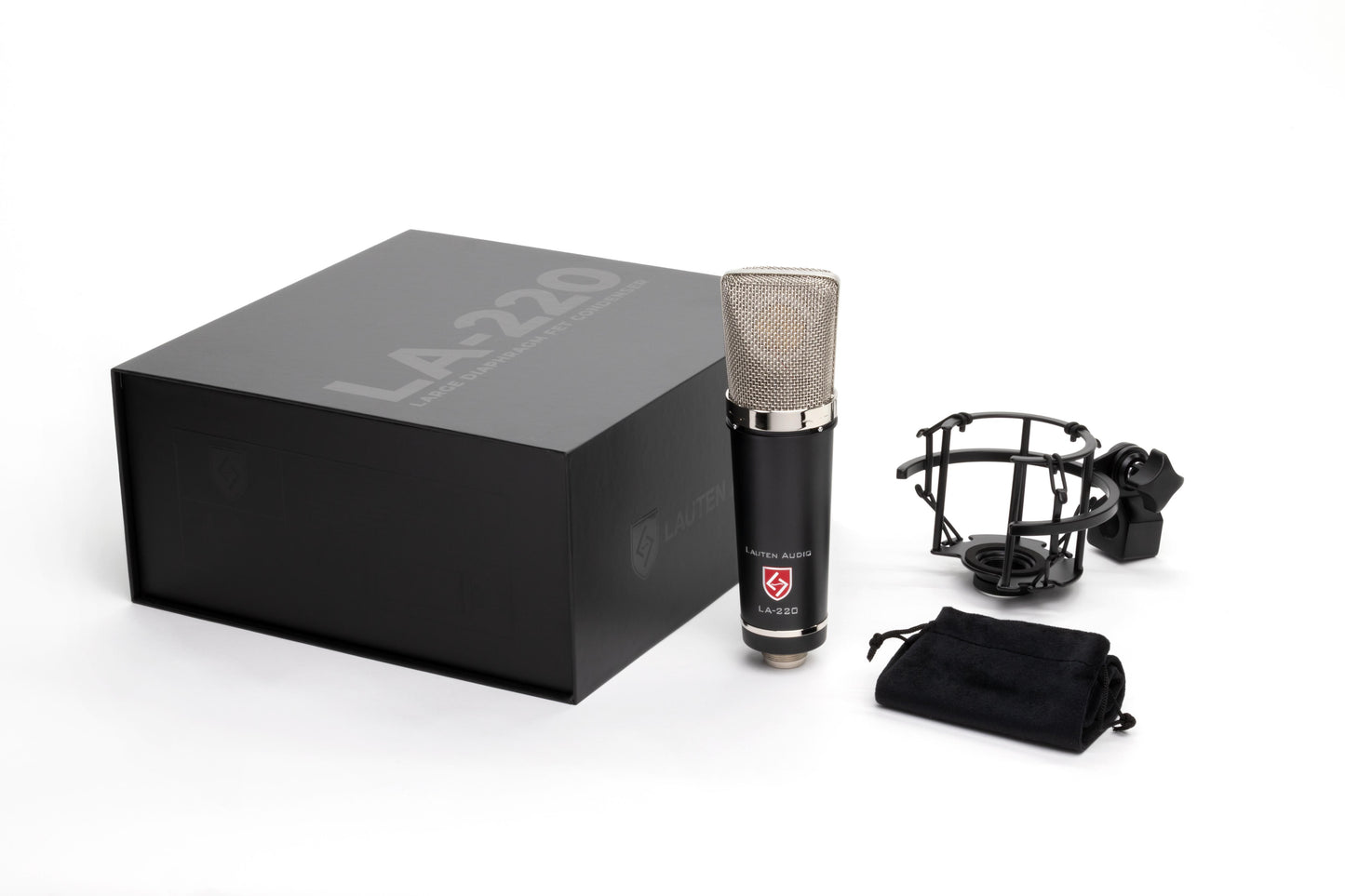 Lauten Audio LA-220 V2 Large-diaphragm Condenser Microphone Wavy Pro Audio