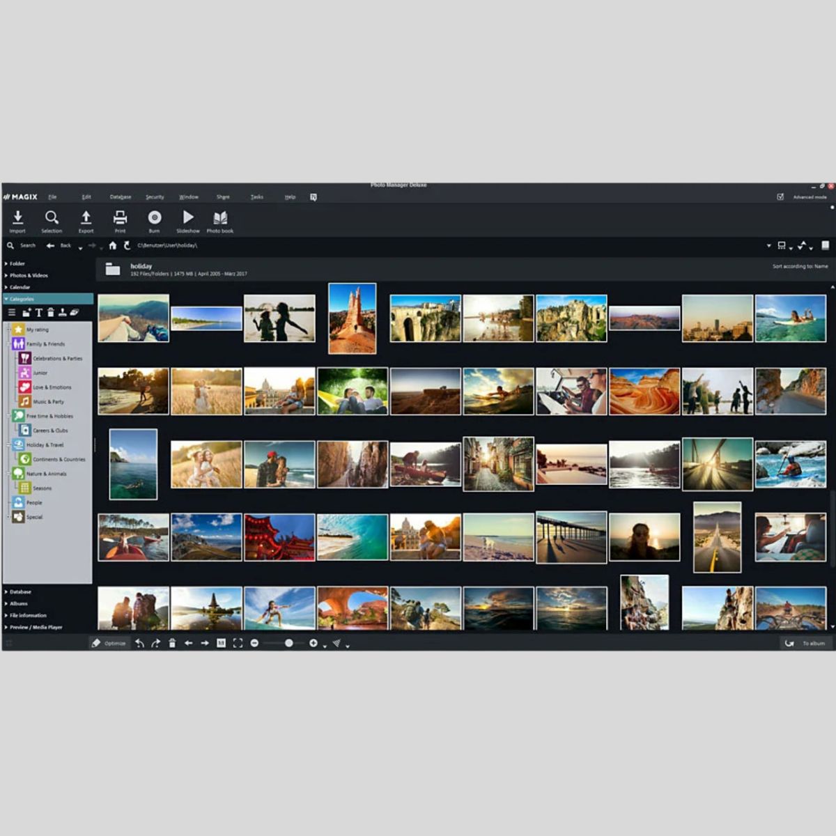 MAGIX Photo Manager Deluxe 17 Audio Software