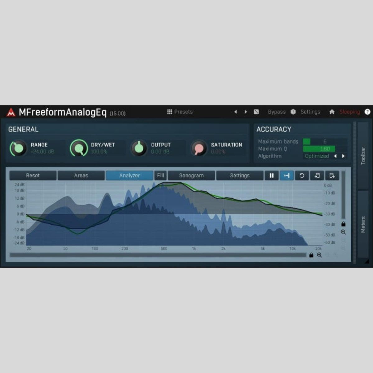MeldaProduction MFreeformAnalogEq Plug-in