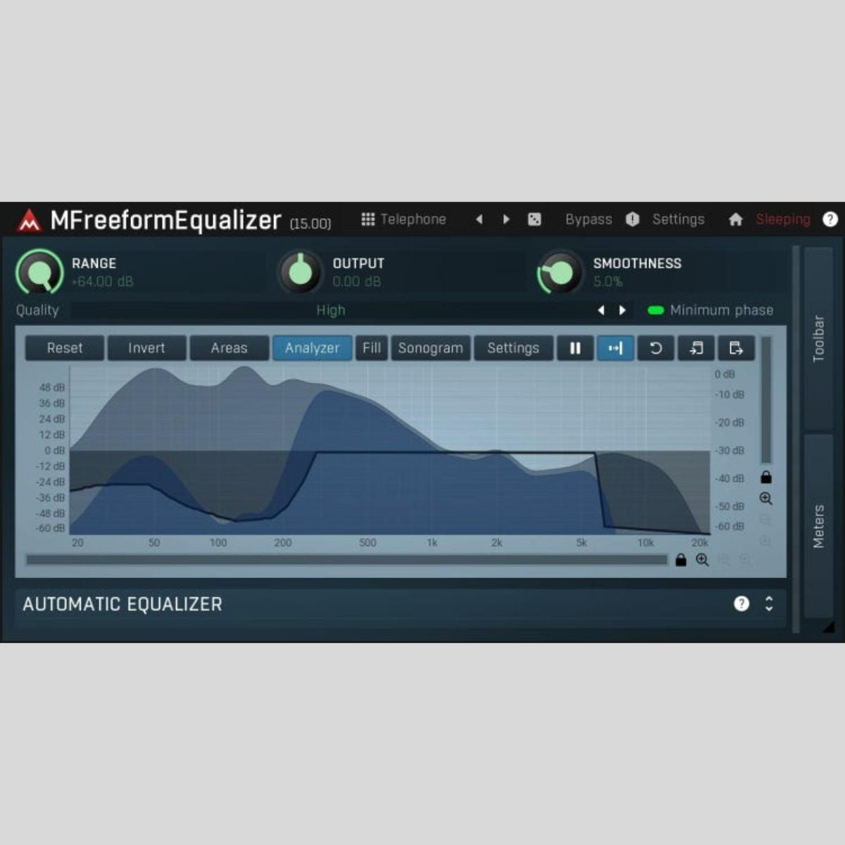 MeldaProduction MFreeformEqualizer Plug-in