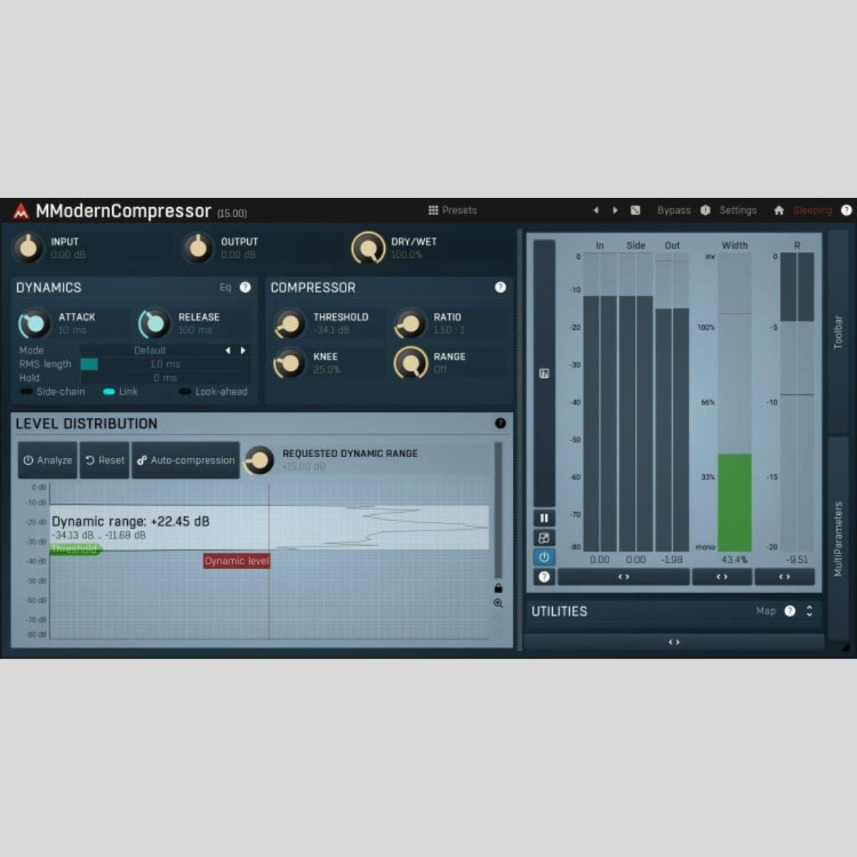 MeldaProduction MModernCompressor Plug-in
