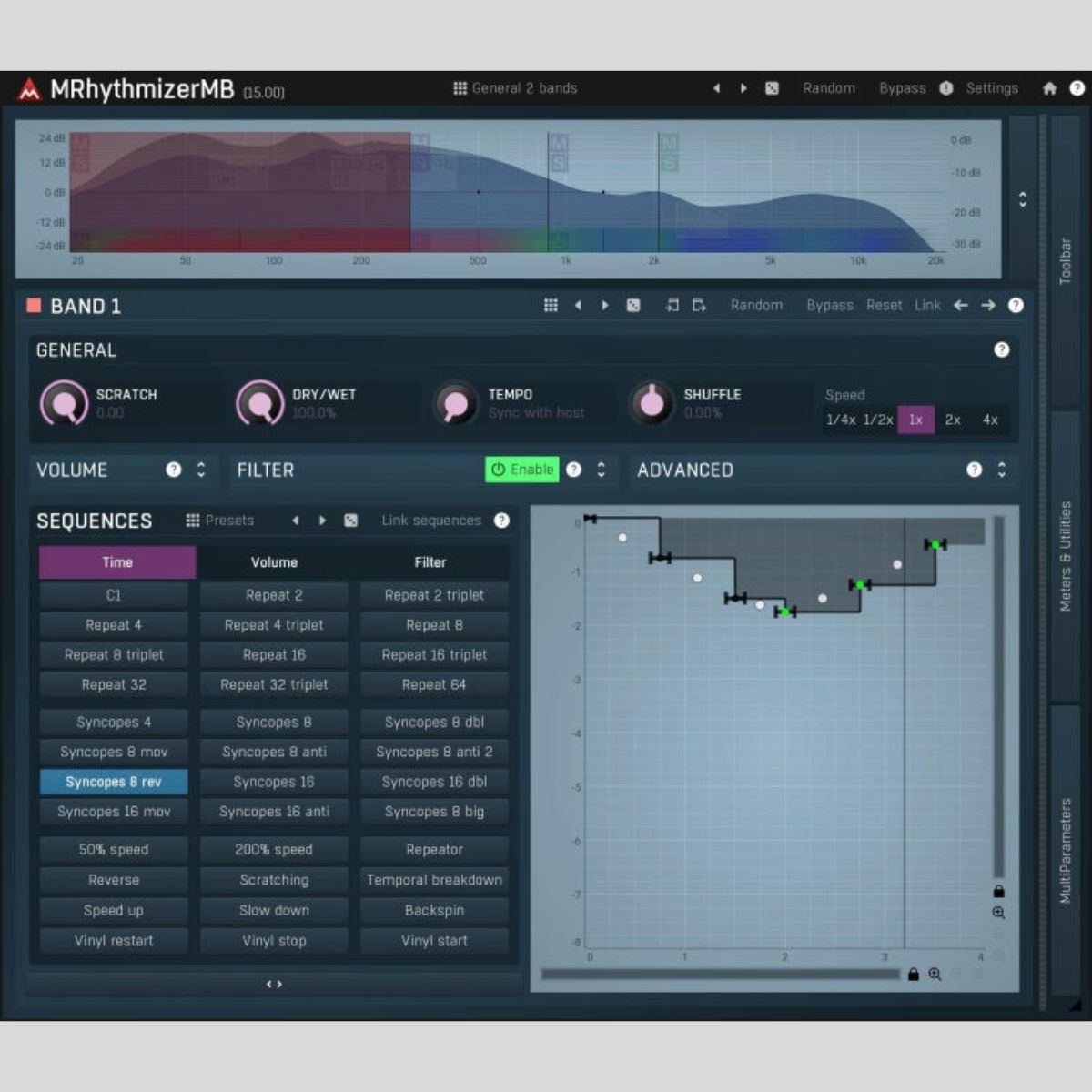 MeldaProduction MRhythmizerMB Audio Plug-in