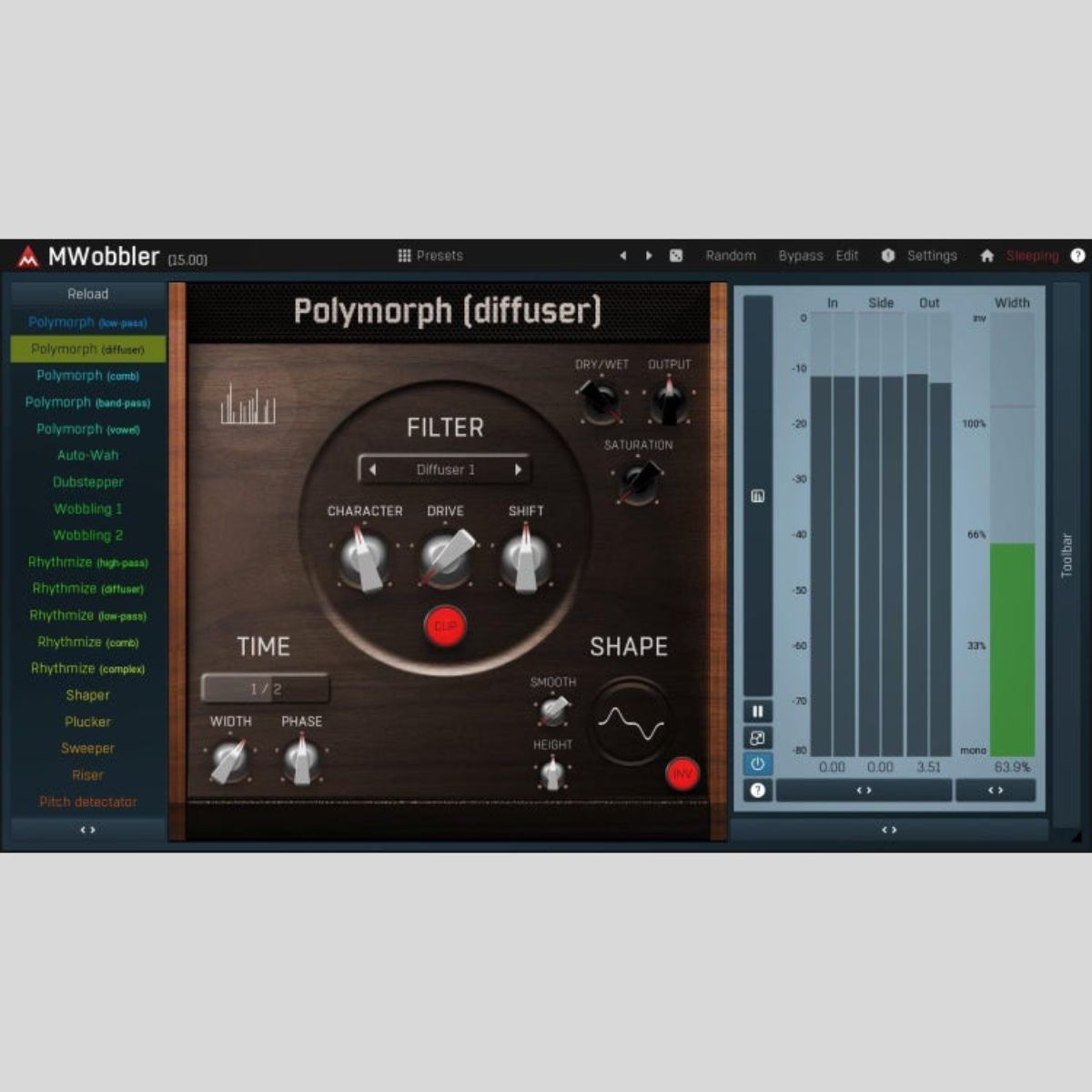 MeldaProduction MWobbler Audio Plug-in