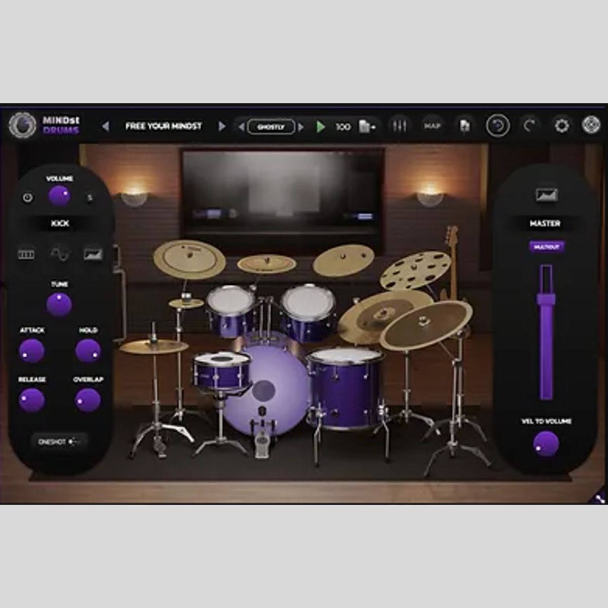 Modalics MINDst Drums Audio Plug-in