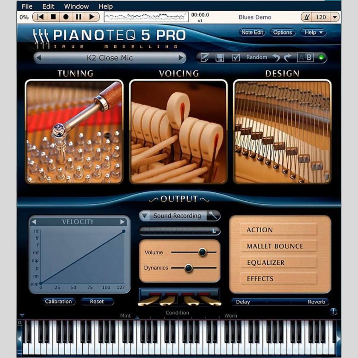 Modartt Pianoteq K2 Grand Piano Physically Modeled Piano Virtual Instrument
