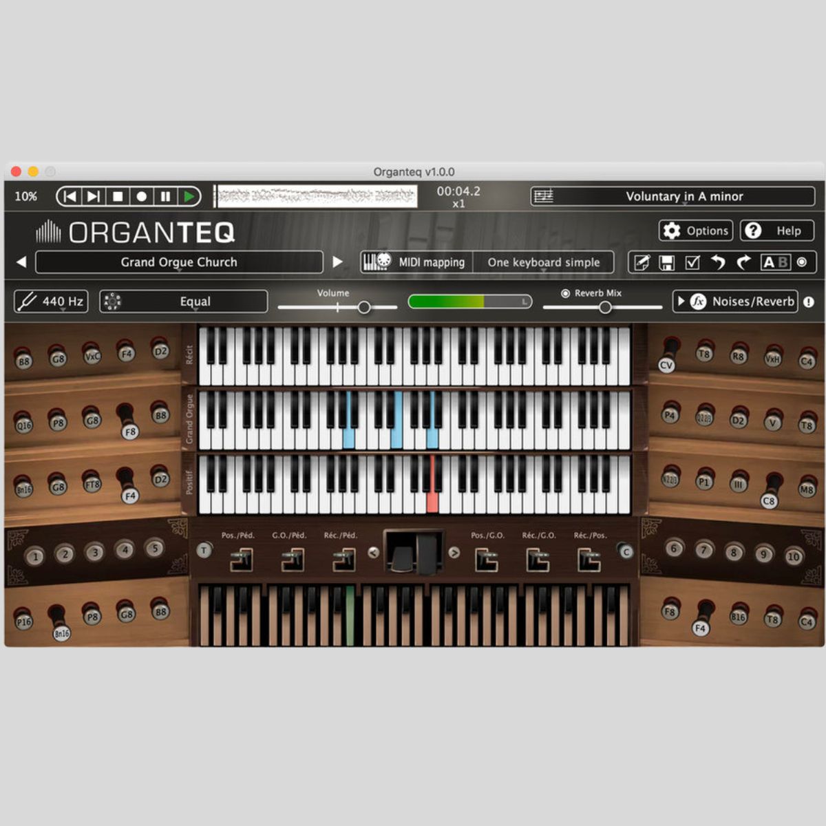 Modartt Pianoteq Organteq 2 Pipe Organ Virtual Instrument