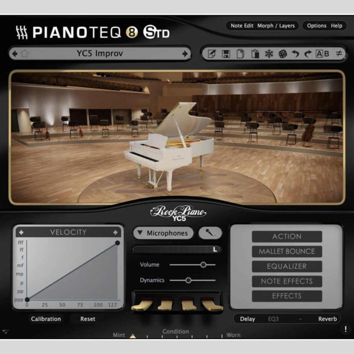 Modartt Pianoteq YC5 Rock Piano Physically Modeled Piano Virtual Instrument