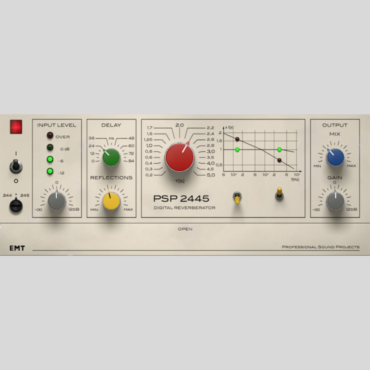 PSP Audioware 2445 EMT Audio Plug-in Plug-in