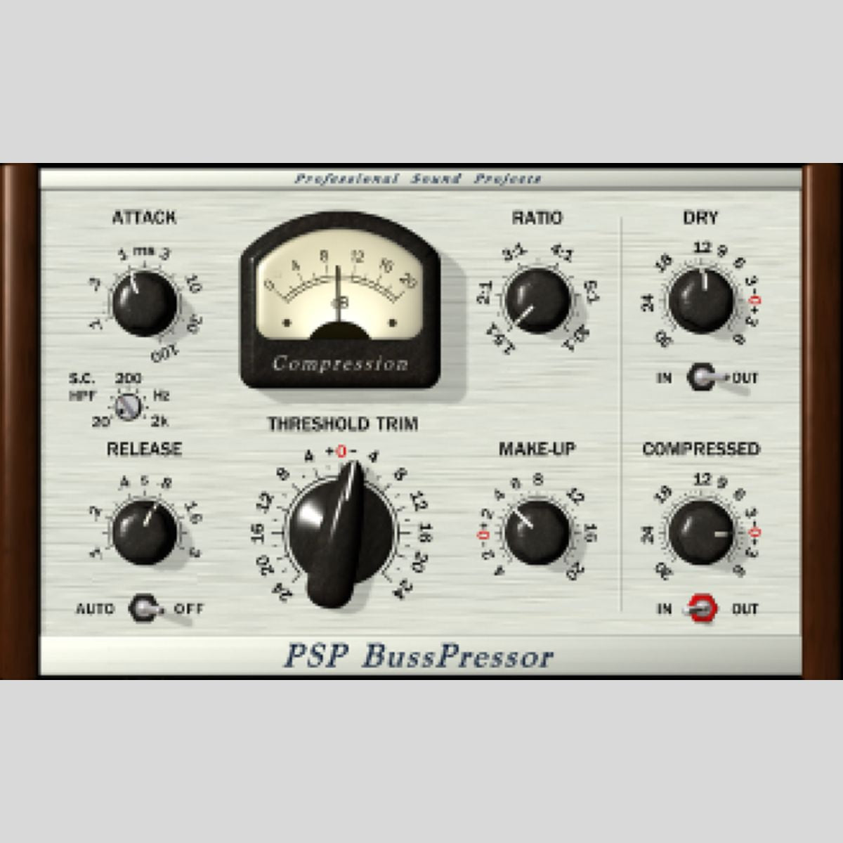 PSP Audioware BussPressor Audio Plug-in Plug-in