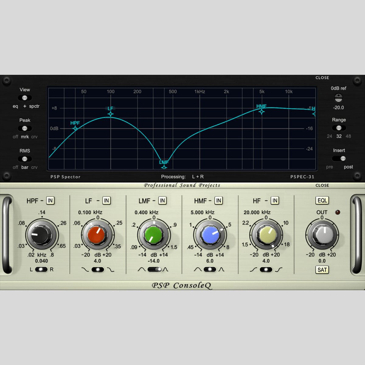 PSP Audioware ConsoleQ 2 Plug-in Plug-in