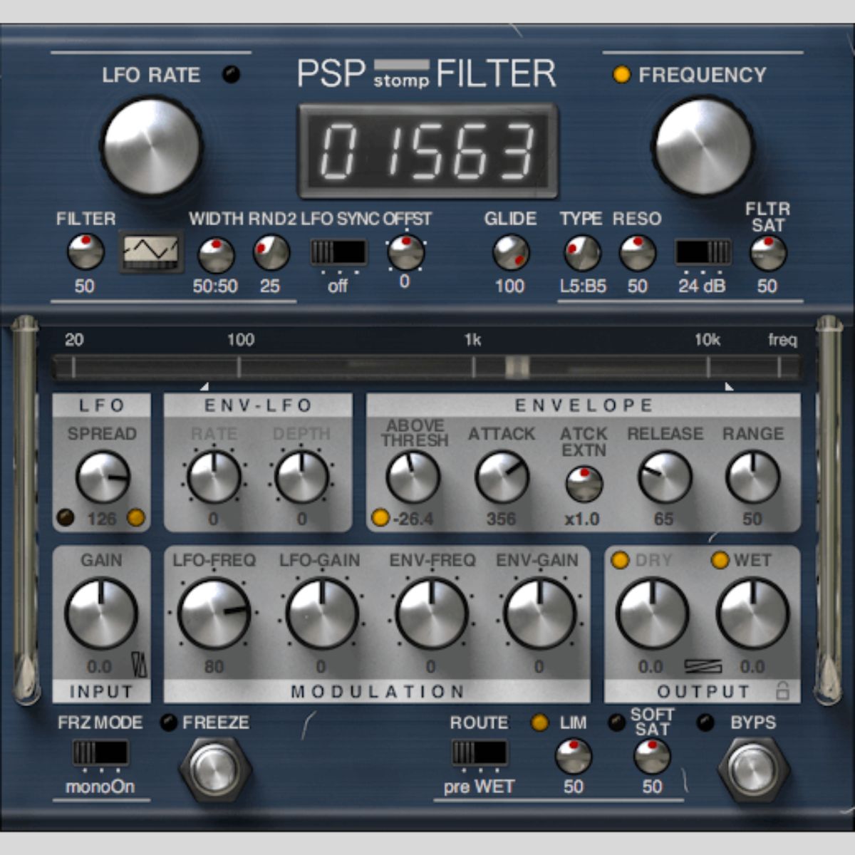 PSP Audioware StompFilter Plug-in Plug-in