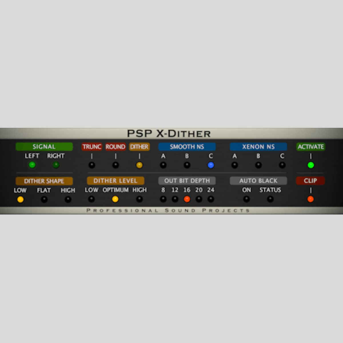 PSP Audioware X-Dither Audio Plug-in Plug-in