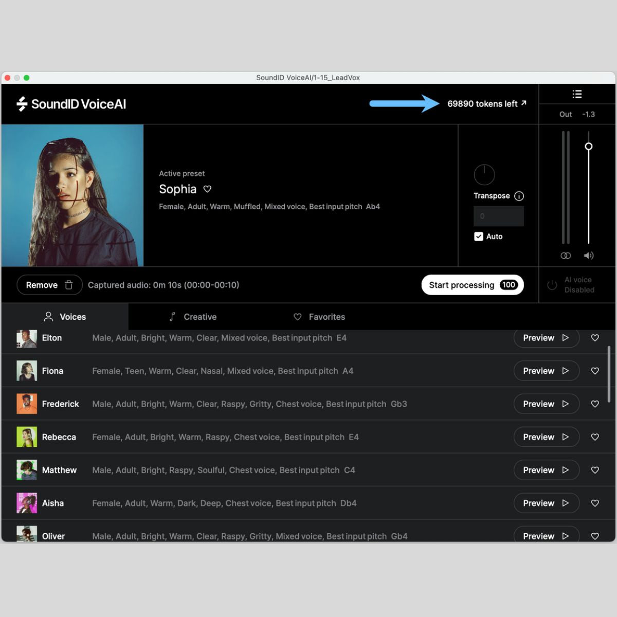 Sonarworks SoundID Medium Token Pack 180 000 Tokens Audio Software